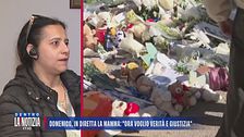 Domenico, in diretta la mamma: "Ora voglio verità e giustizia"