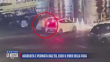 Aggredita e pedinata dall'ex, ecco il video della fuga