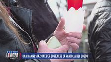 Una manifestazione per sostenere la famiglia nel bosco