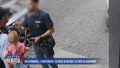 Villa Pamphili, i video inediti: la rissa in un bar e la fuga di Kaufmann