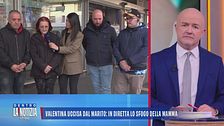 Valentina uccisa dal marito: in diretta lo sfogo della mamma