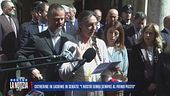 Catherine e Nathan in Senato: "I nostri bimbi sempre al primo posto"