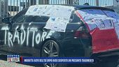 Imbratta auto dell'ex dopo aver scoperto un presunto tradimento