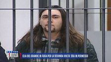 Elia Del Grande in fuga per la seconda volta: era in permesso