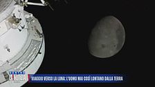 Viaggio verso la Luna: l'uomo mai così lontano dalla Terra
