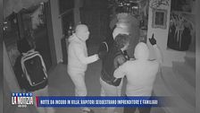 Notte da incubo in villa: rapinatori sequestrano imprenditore e familiari