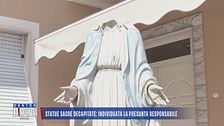 Statue sacre decapitate: individuata la presunta responsabile