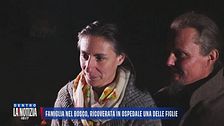 Famiglia nel bosco, ricoverata in ospedale una delle figlie