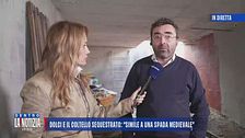 Dolci e il coltello sequestrato: "Simile a una spada medievale"