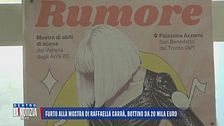 Furto alla mostra di Raffaella Carrà, bottino da 20mila euro