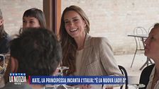 Kate, la principessa incanta l'Italia: "È la nuova Lady D"