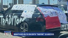 Imbratta auto dell'ex con scritta "Traditore": lui arrestato