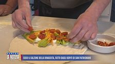 Ecco il calzone della rinascita, fatto dagli ospiti di San Patrignano