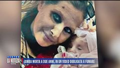 Bimba morta a due anni, in un video obbligata a fumare