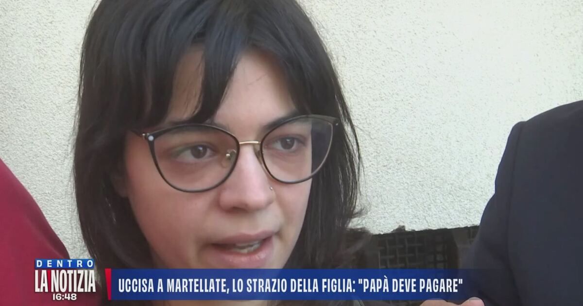 Dentro la Notizia: Uccisa a martellate, lo strazio della figlia: 
