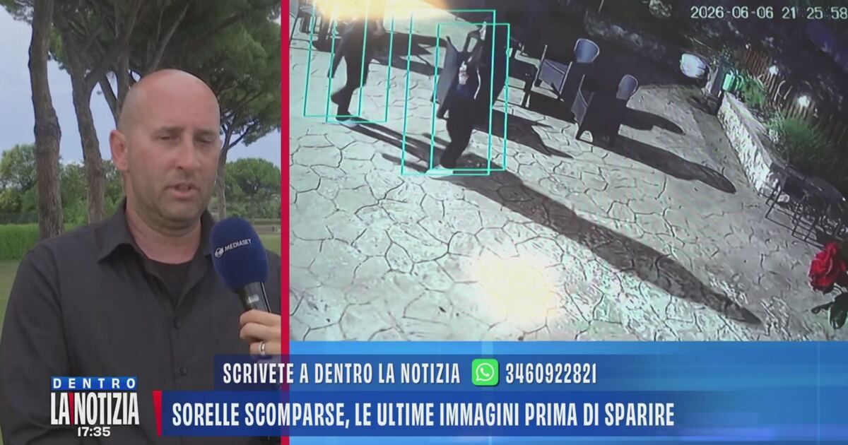 Dentro la Notizia: Sorelle scomparse, in diretta il papà Video ...
