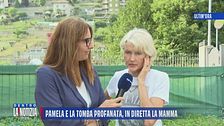 Pamela Genini e la tomba profanata, in diretta la mamma