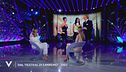 Anna Tatangelo e Pippo Baudo a Sanremo