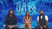 Giulia Stabile, Alessio Sakara e Martín Castrogiovanni: conduttori di "Tu Si Que Vales"