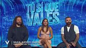 Giulia Stabile, Alessio Sakara e Martín Castrogiovanni: conduttori di "Tu Si Que Vales"