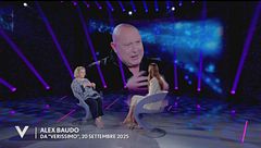 Alex Baudo da "Verissimo", 20 settembre 2025