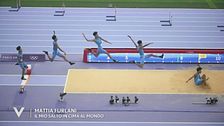 Mattia Furlani, il suo salto in cima al mondo