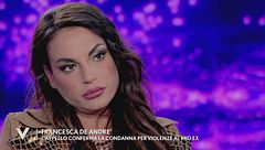 Francesca De André: "L'appello conferma la condanna per violenze al mio ex"