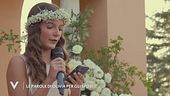 Le parole di Olivia per gli sposi