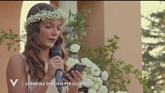 Le parole di Olivia per gli sposi