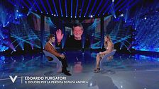 Edoardo Purgatori e il dolore per la perdita del padre Andrea Purgatori