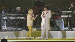 Il duetto di Rita Pavone e Renato Zero