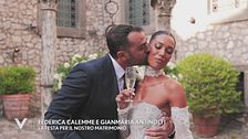 Federica Calemme e Gianmaria Antinolfi, la festa per il loro matrimonio
