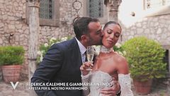 Federica Calemme e Gianmaria Antinolfi, la festa per il loro matrimonio