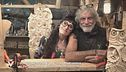 Mauro Corona e la figlia Marianna