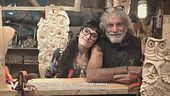 Mauro Corona e la figlia Marianna