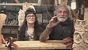 Mauro Corona e i saluti a Bianca Berlinguer