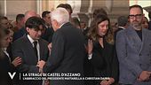 L'abbraccio di Mattarella a Christian Daprà