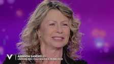 Amanda Sandrelli e l'amore per i figli Rocco e Francisco