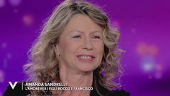 Amanda Sandrelli e l'amore per i figli Rocco e Francisco