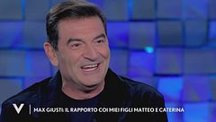 Max Giusti: "Il rapporto con i miei figli Matteo e Caterina"
