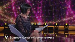 La lettera del cugino Marco per Fiordaliso