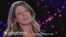 Federica Pambianchi, speranza e disperazione per la scomparsa del figlio Riccardo Branchini