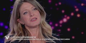 Federica Pambianchi, speranza e disperazione per la scomparsa del figlio Riccardo Branchini
