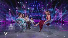 Orietta Berti, le nipotine Olivia e Ottavia e mamma Lia