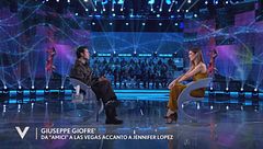 Giuseppe Giofrè e l'emozione di dividere il palco con Jennifer Lopez