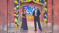 Claudio Bisio e Vanessa Incontrada, la prima volta insieme sul palco di "Zelig"