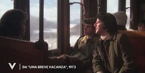 Christian De Sica in "Una breve vacanza"