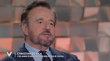 Christian De Sica e l'amore per la moglie Silvia Verdone