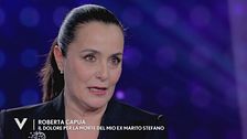 Roberta Capua e il dolore per la morte dell'ex marito Stefano