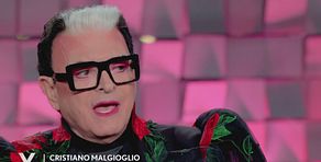 Cristiano Malgioglio da "Verissimo"
